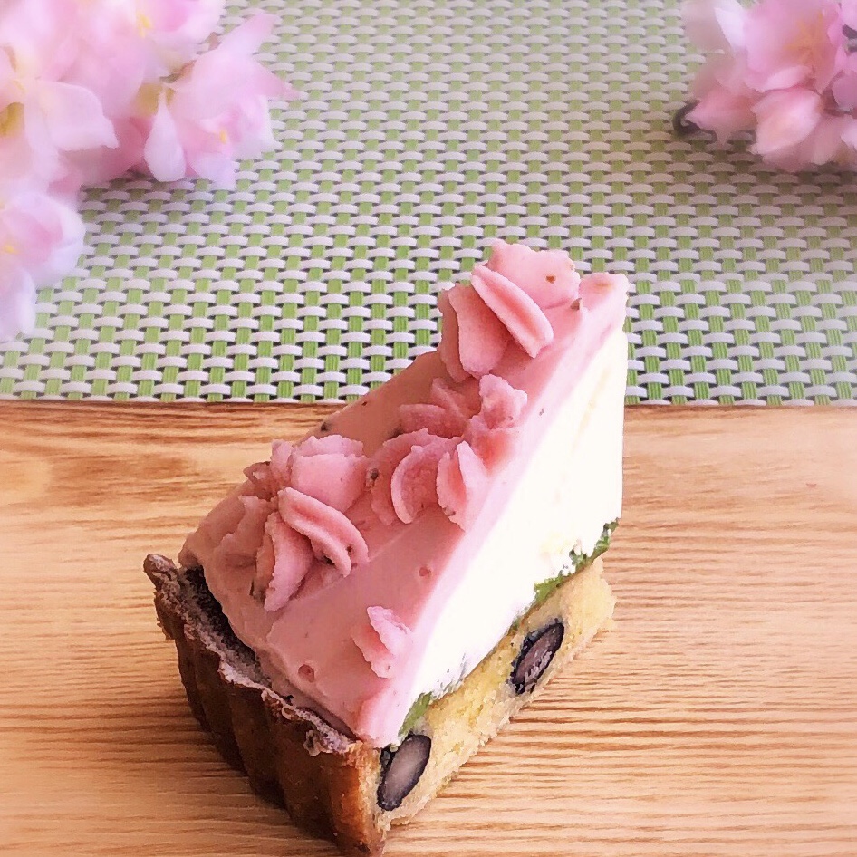 桜のモンブラン 季節限定商品 ラ 華月 伊勢崎市境のケーキ屋 洋菓子